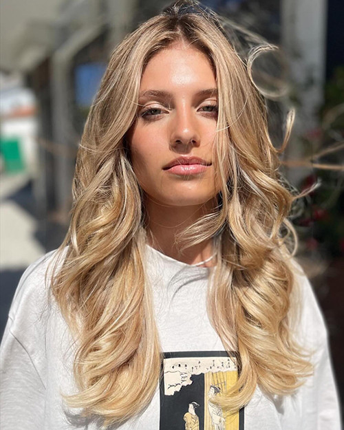Visual Idea — Creating A Blended Effect Honey Blonde