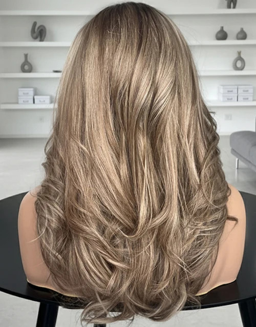 Blowout Visual Idea — Mushroom Blonde