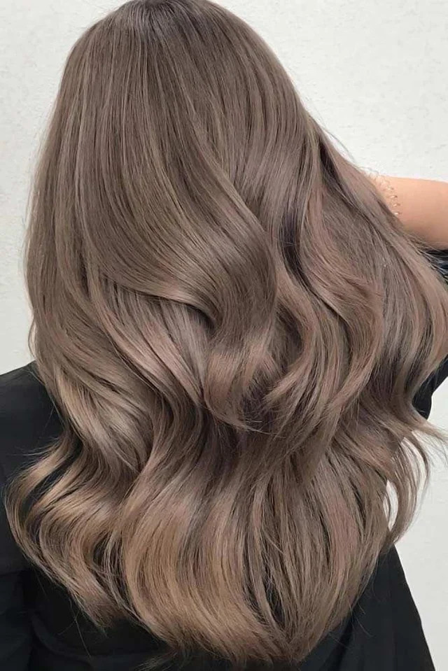 Back View Visual Idea Back View Visual Idea — Cool Brown Hair