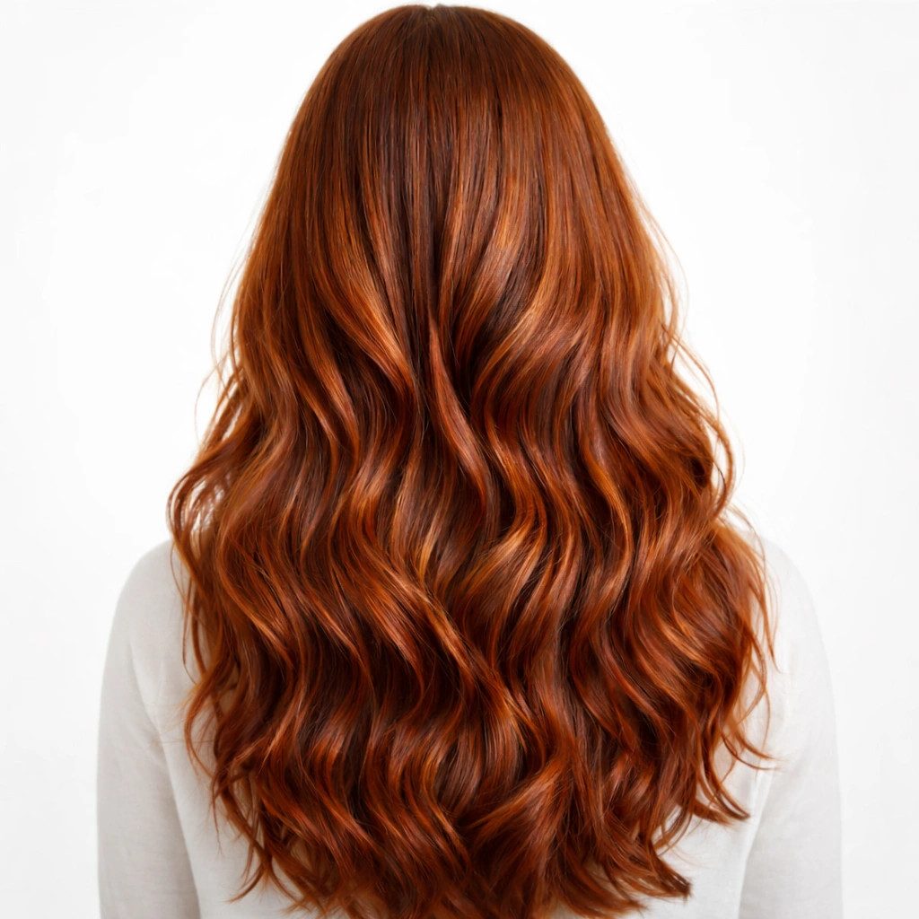 Layers Visual Idea Layers Visual Idea — Dark Auburn Hair