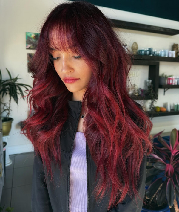 Cherry Red Hair