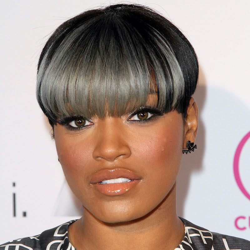 Black With Gray Highlights Visual Idea Black With Gray Highlights Visual Idea — Gray Hair Styles