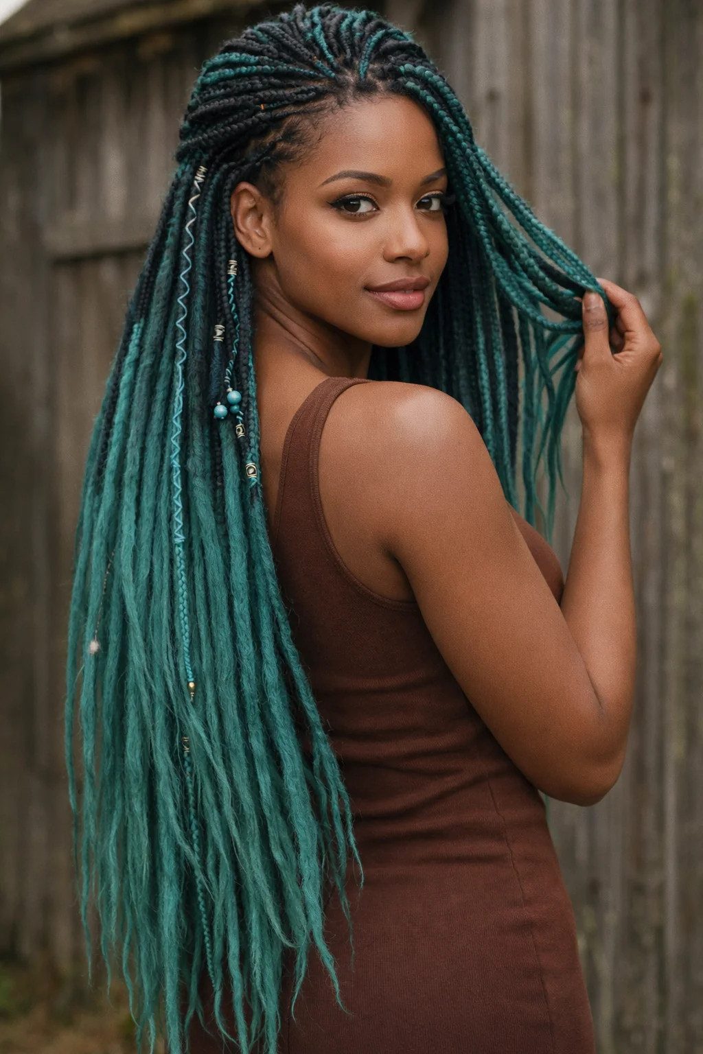 Visual Idea Visual Idea — Emerald Green Hair