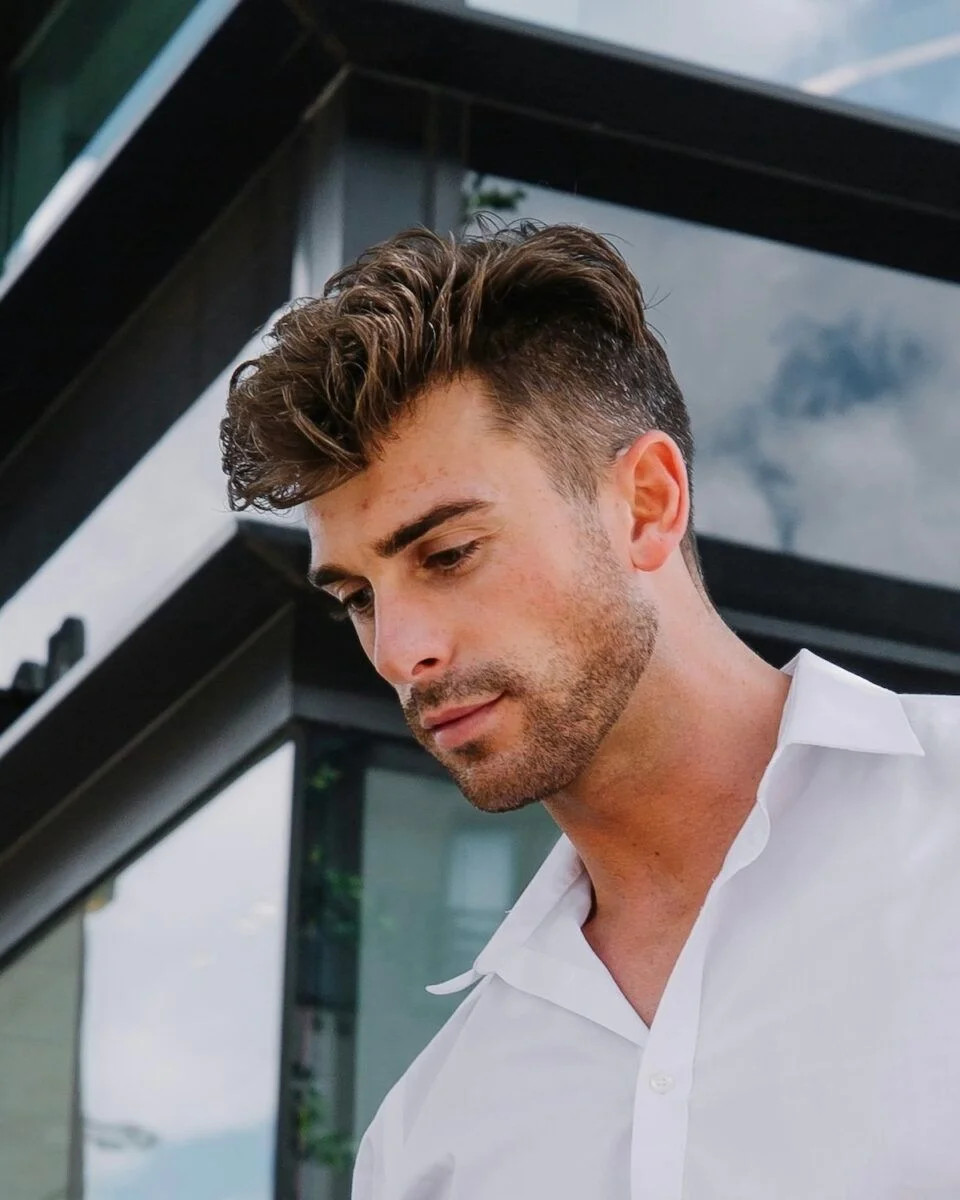 Visual Idea — Thick Mens Hairstyles
