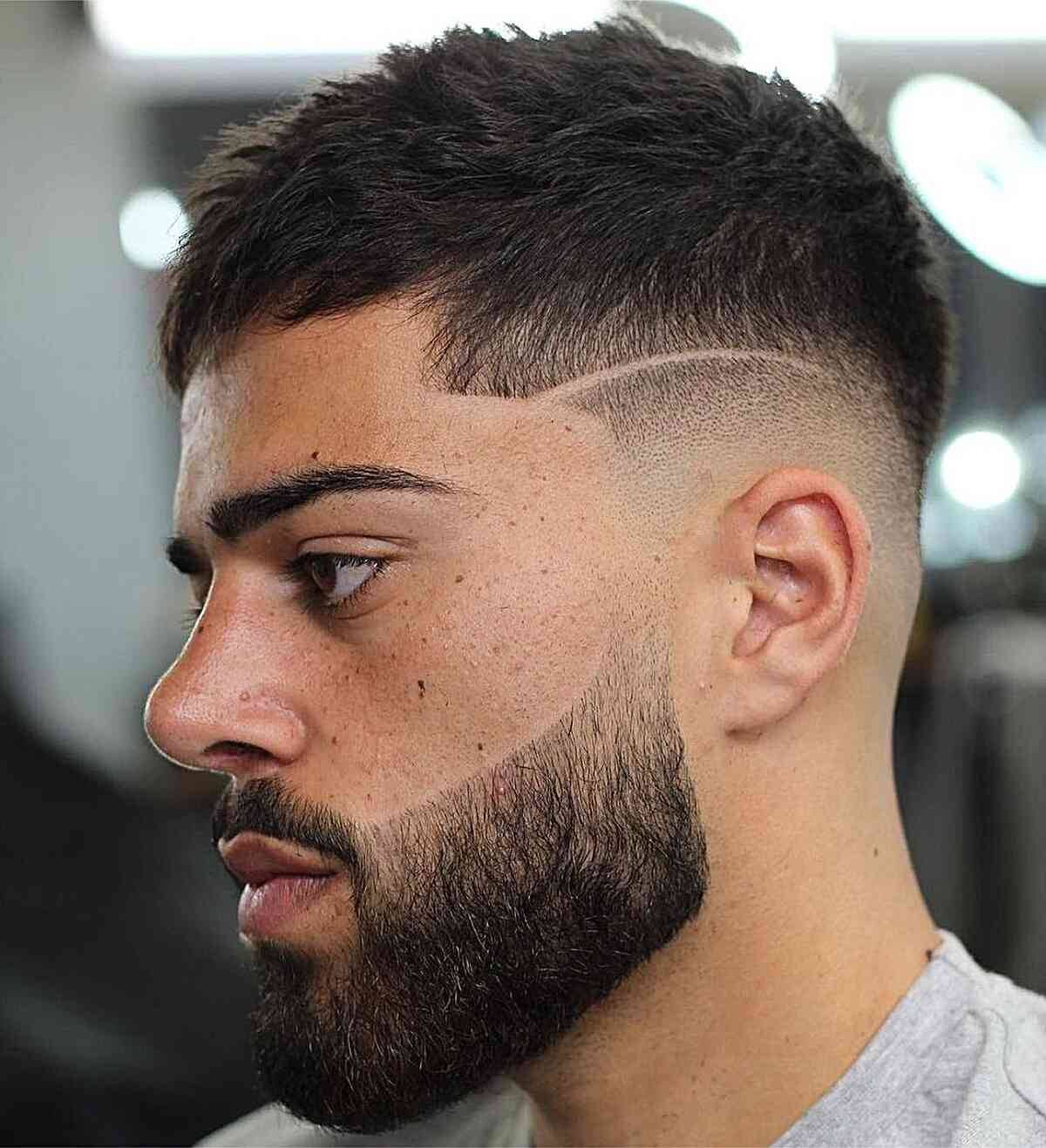 Sharp Fade and Textured Crop Sharp Fade and Textured Crop — Mens Hairstyles