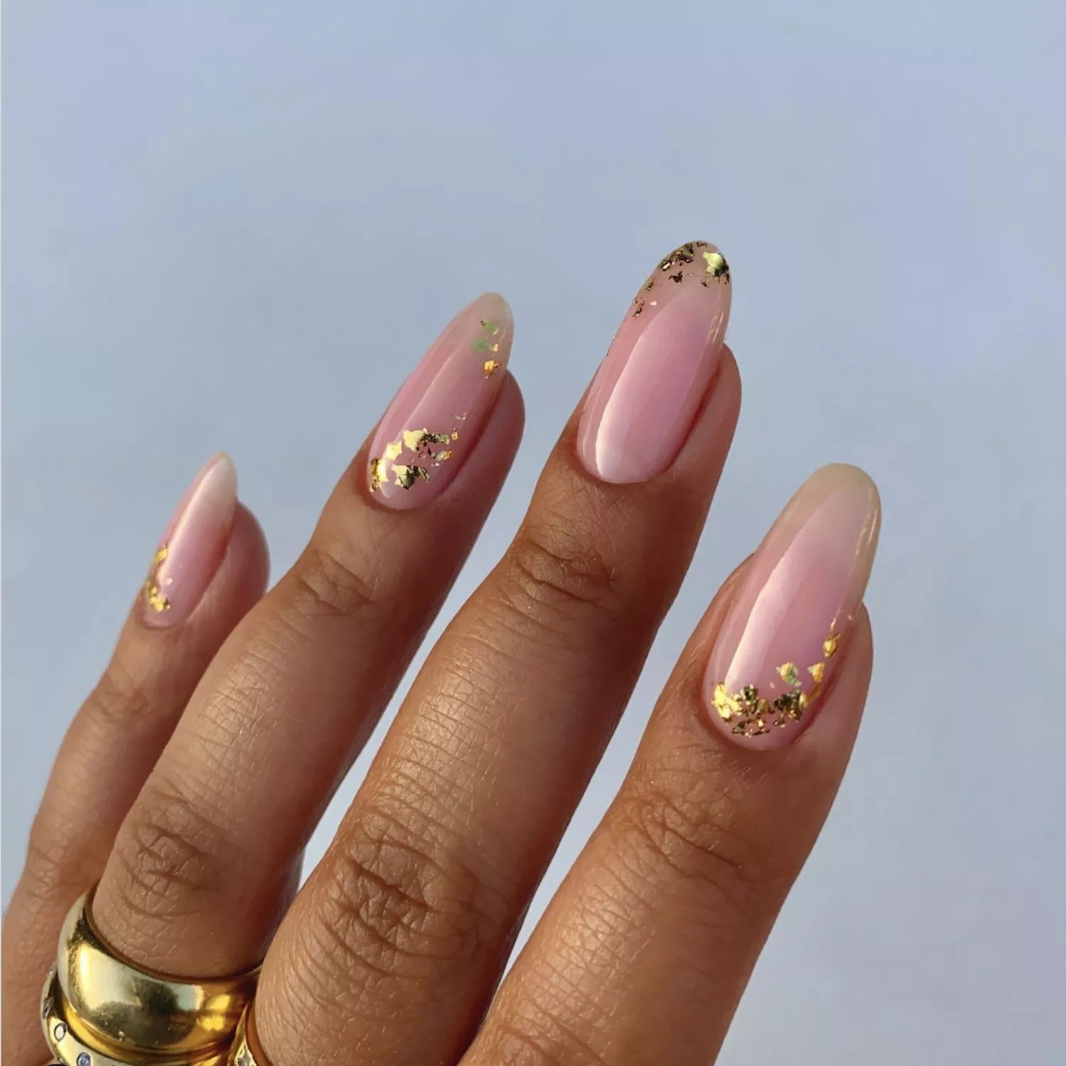 Glossy Visual Idea Glossy Visual Idea — Foil Nails