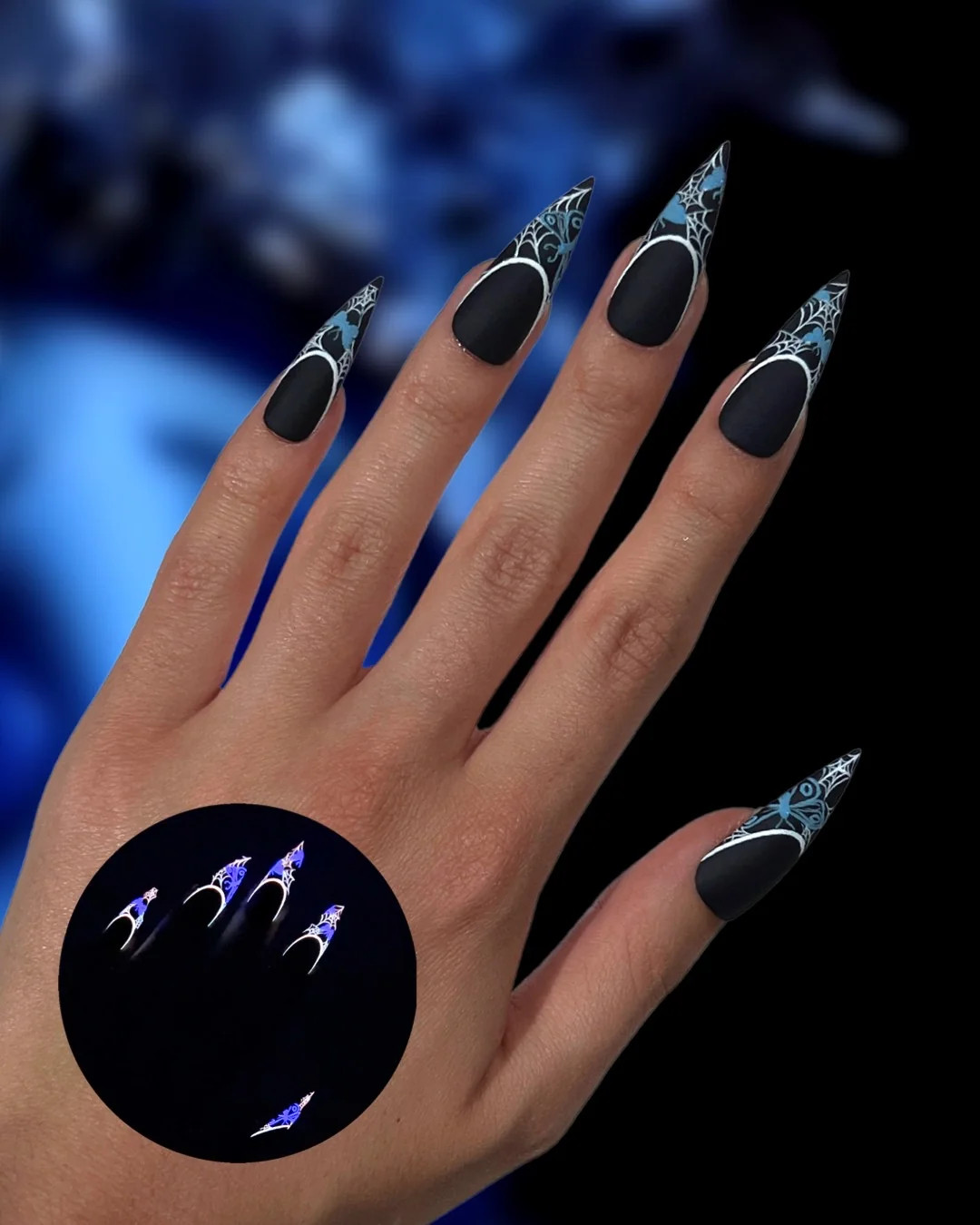 Visual Idea Visual Idea — Glow in the Dark Nails