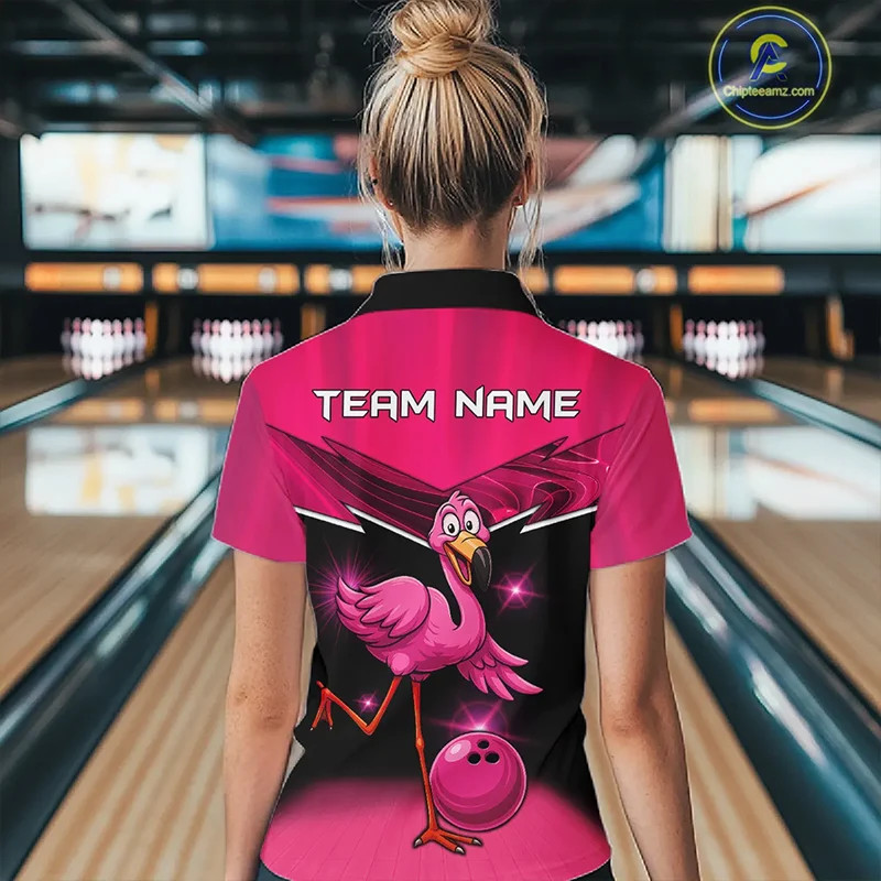 Graphic Polo: A Bold Statement for the Bowling Alley — Bowling Outfits