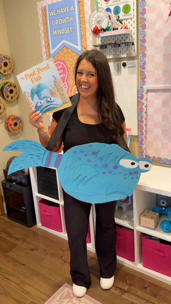 Fish Costume for Book Character Day — Preschool Teacher Outfits