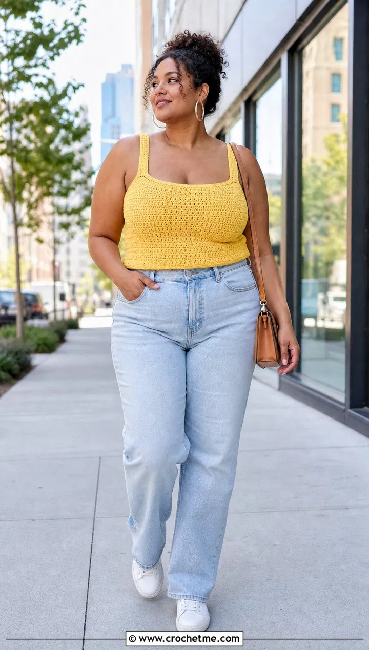 Outfit Idea — Paired With Light Blue Outfits for Big Bust