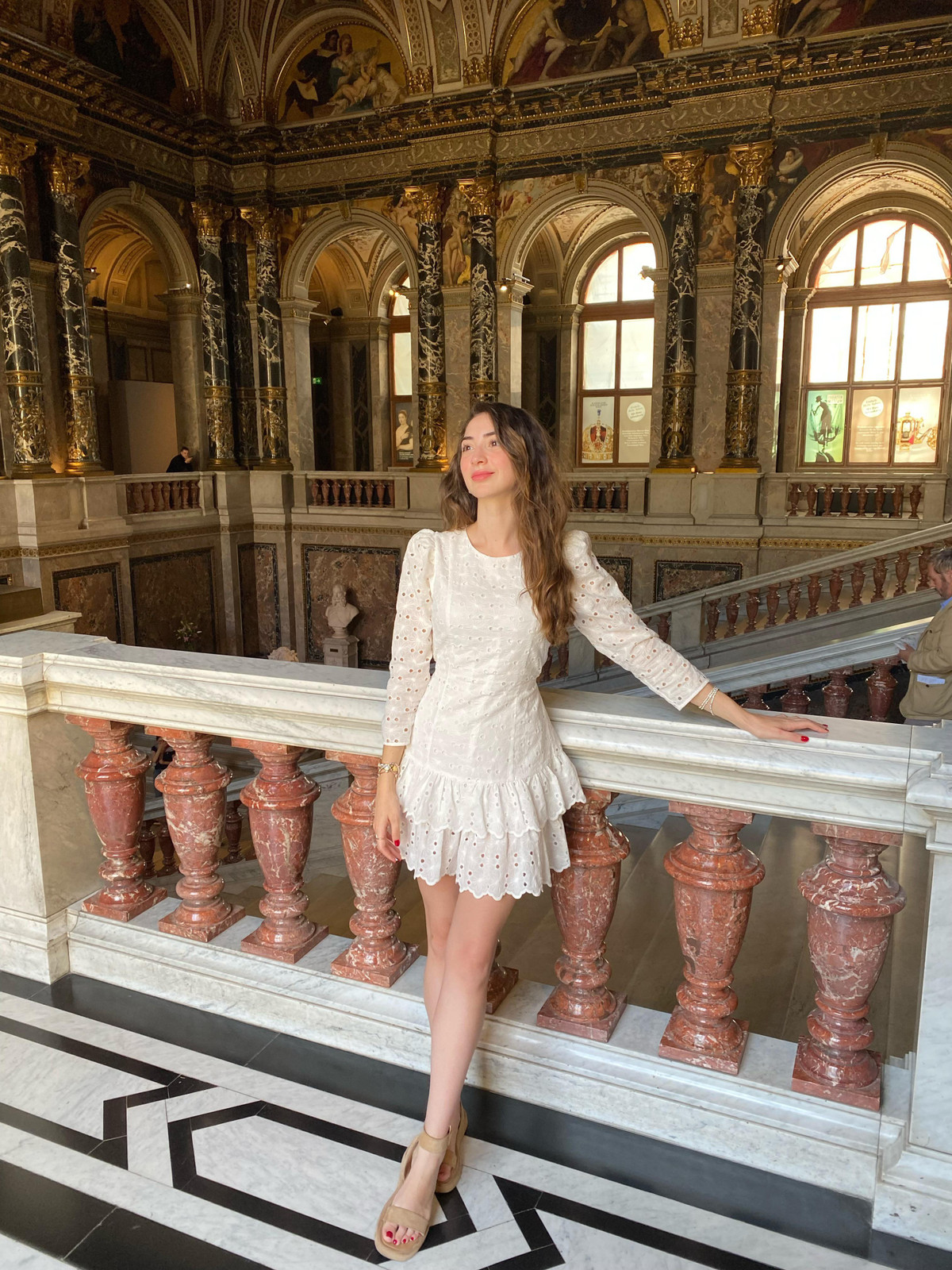 Broderie Anglaise Mini Dress for Daytime Events Broderie Anglaise Mini Dress for Daytime Events — Vienna Outfits