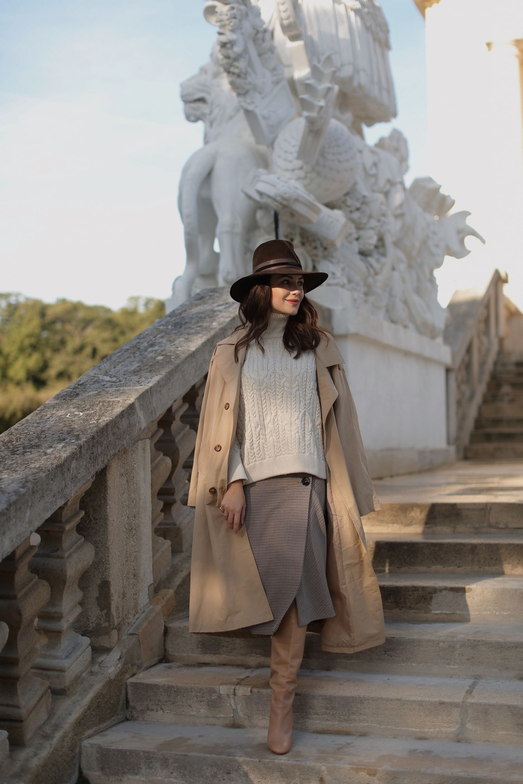 Fit-and-Flare Dress with Patterned Summer Style Fit-and-Flare Dress with Patterned Summer Style — Vienna Outfits