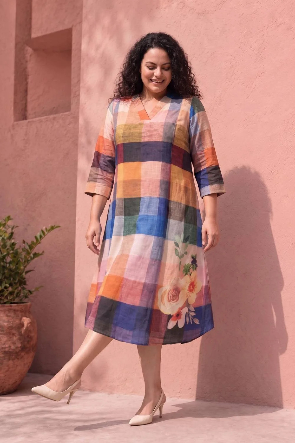 Buy Trendy Plus-Size Women's Dresses Online at Best Prices | Amydus