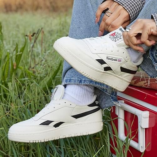 Everyday Cool: Plaid Shirt and Jeans with Club C — Reebok Club C Outfits