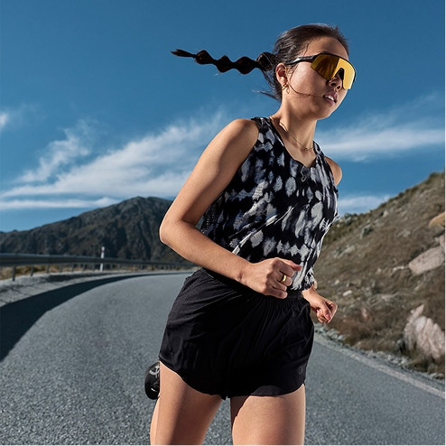 Tie-Dye Tank for Running Performance — Asics Outfits