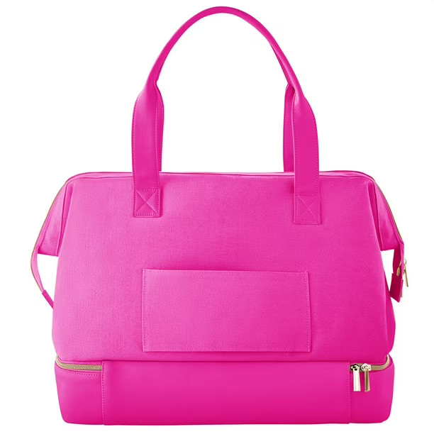 Vibrant Hot Pink Weekender for a Bold Look — Weekender Bags