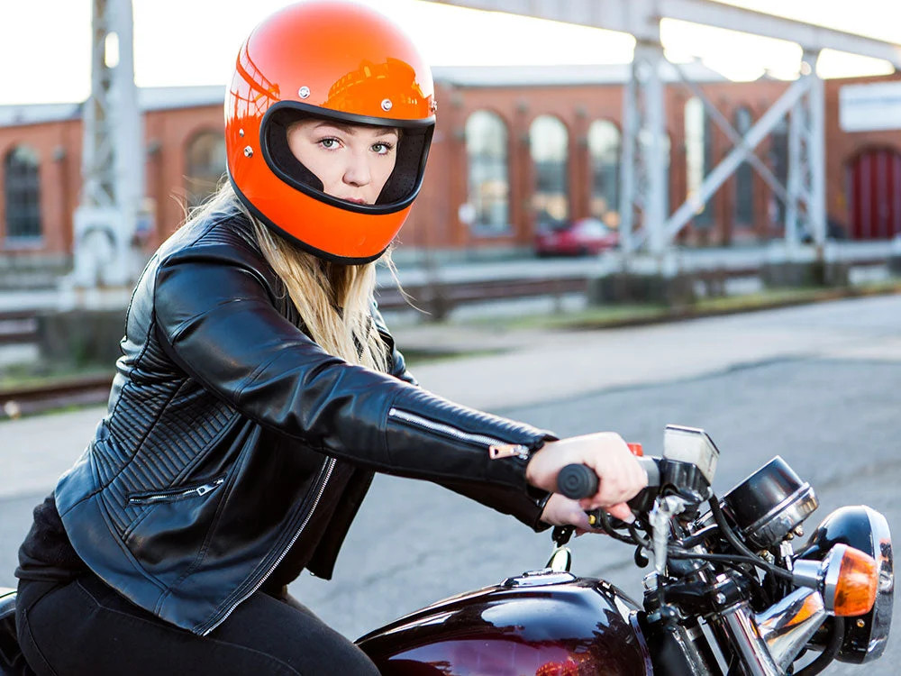 Loose Wavy Blonde Hair — Bike Helmet Hairstyles