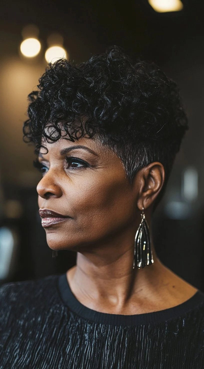 26 Older Black Women Hairstyles for Over 50: Timeless and Stunning Ideas | LooksNiceOnMe